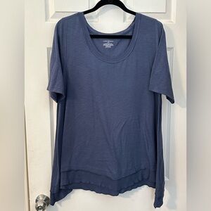 Lane Bryant Blue Swing T-shirt Size 18/20